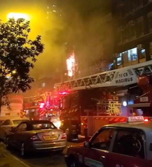 香港餐厅起火致7死,现场曝光
