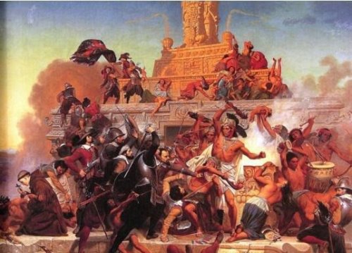古墨西哥最后一个文明 阿兹特克文明(用活人祭祀)