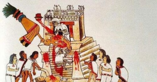古墨西哥最后一个文明 阿兹特克文明(用活人祭祀)