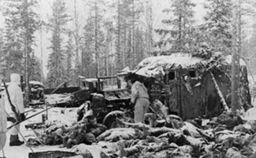 1942芬兰灵异事件 不费一兵一卒消灭苏军只剩人皮尸骸