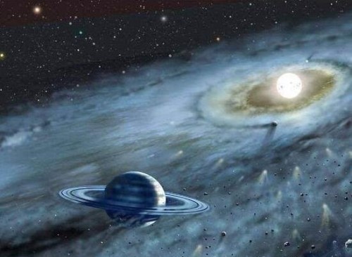 月球的前身忒伊亚行星 曾与地球发生碰撞形成月球猜想