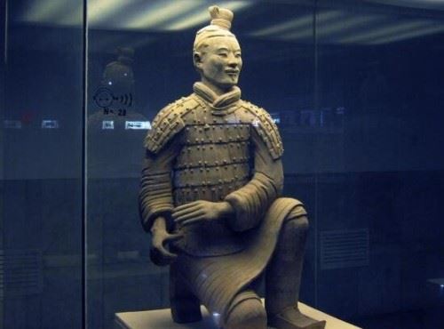 秦始皇陵兵马俑脸型之谜 神秘兵马俑代表十个不同汉字