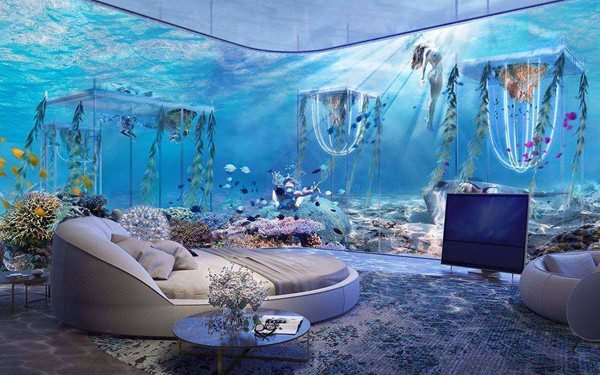世界五大顶级水下酒店，第一名潜艇酒店一晚149万元