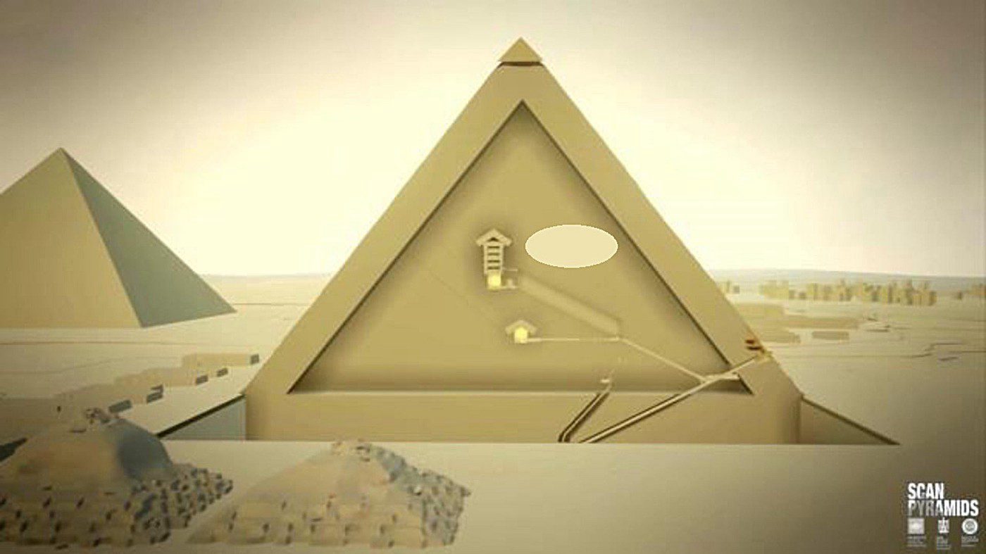 金字塔内部结构立体图 金字塔内部结构怎样的